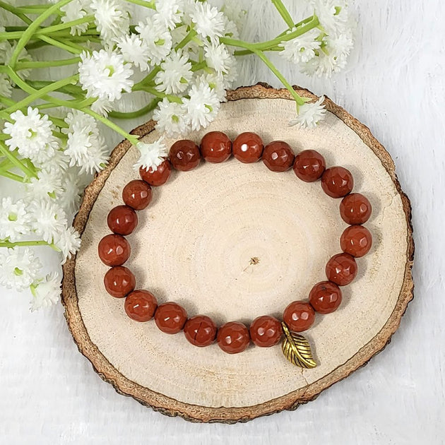 Red Jasper Healing Bracelet by calminds | Aries Bracelet