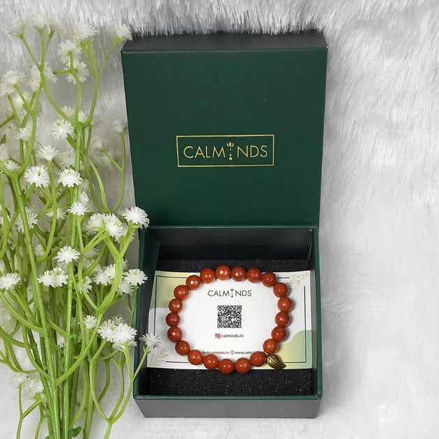 Red Jasper Healing Bracelet by calminds | Aries Bracelet