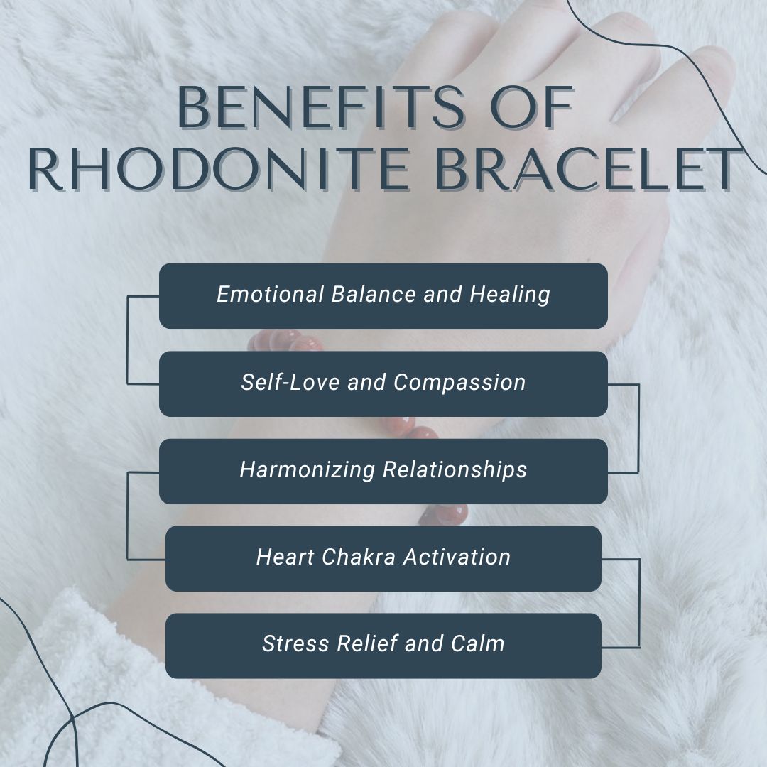 Rhodonite Bracelet Benefits