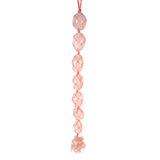 Rose Quartz Tumble Hanging