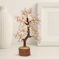 Rose Quartz Crystal Tree