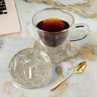 Selenite Crystal Coaster (set of 2)