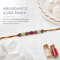 Abundance Aura Rakhi – A Meaningful Crystal Rakhi