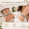 Amazonite Crystal Bracelet for Calm & Confidence (8mm) – natural crystal beads by Calminds