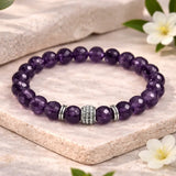 Amethyst Healing Bracelet - AAA Grade Quality