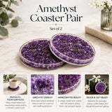 Amethyst Crystal Coaster