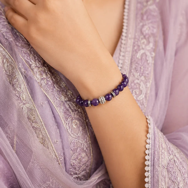 Amethyst Healing Bracelet - AAA Grade Quality
