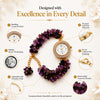 Natural Amethyst Bracelet Watch for Women by Calminds, product image 5