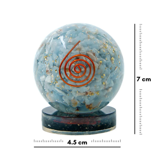Angelite Orgone Ball