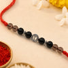 Black Tourmaline and Smoky Quartz Ultimate Protection Rakhi for Brother, product image 1