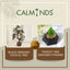 combo offer with black bbsidian crystal tree and peridot tree orgonite pyramid on a beige background.