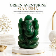 Certified Green Jade Ganesha Idol (3 Inch) | Hand-Carved Murti