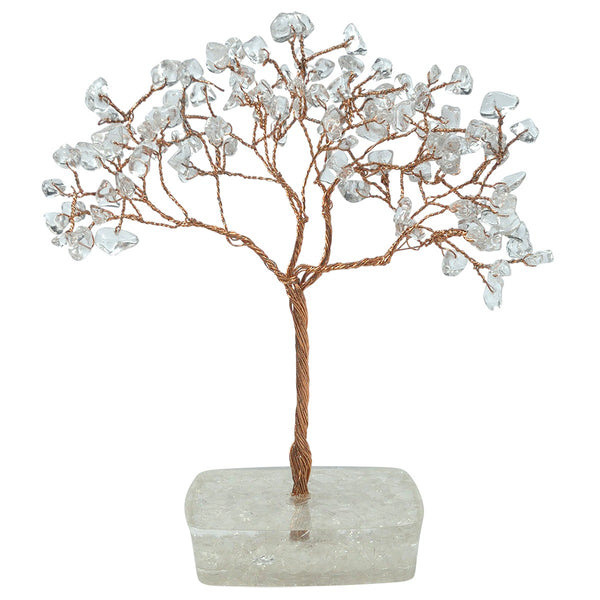 Clear Quartz Crystal Tree (Orgonite Base) Mini