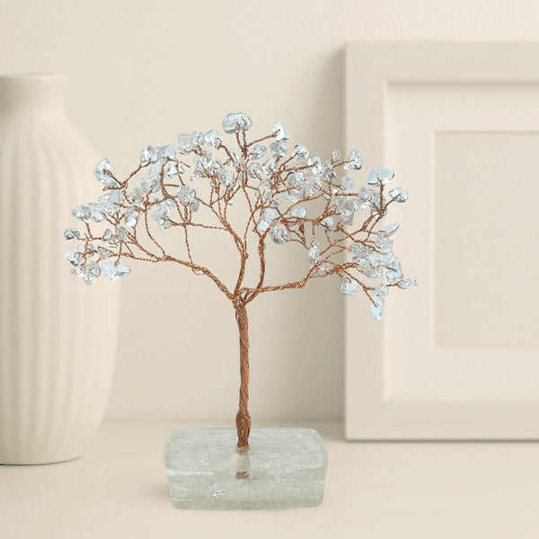 Clear Quartz Crystal Tree (Orgonite Base) Mini