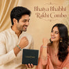 Clear Quartz and Green Aventurine Clarity and Growth Bhaiya Bhabhi Rakhi Combo, product image 6