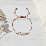 Clear Quartz Thread Bracelet