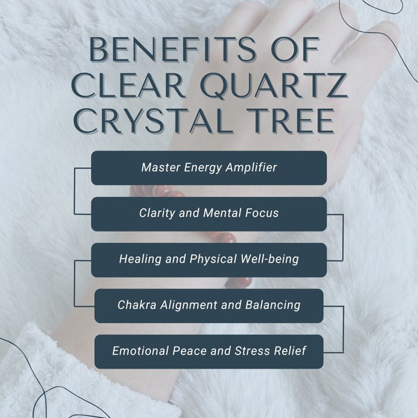 Clear Quartz Crystal Tree