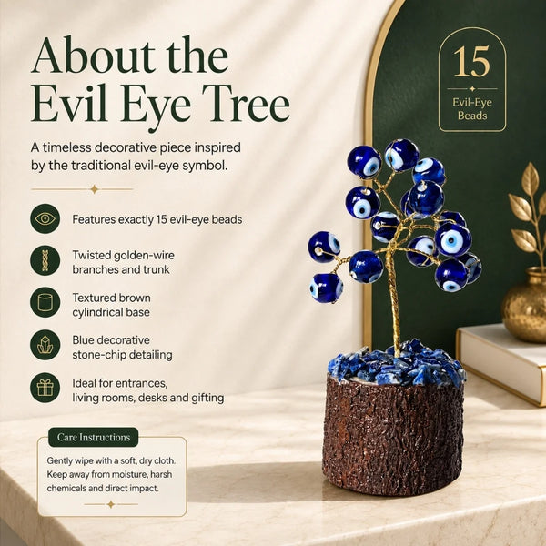 Evil Eye Tree | Feng Shui Decor for Positivity