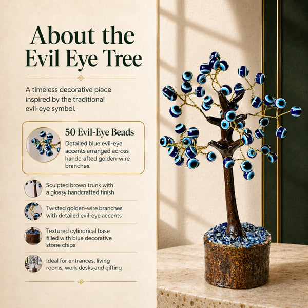Evil Eye Tree | Feng Shui Decor for Positivity