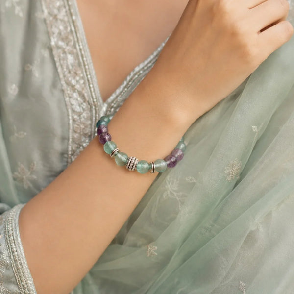 Fluorite Bracelet – The Stone of Genius for Focus - (8mm)
