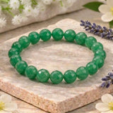 Green Aventurine Crystal Bracelet (10mm Beads)