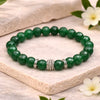 Green Aventurine Healing Bracelet for Fortune & Opportunity - (8mm)