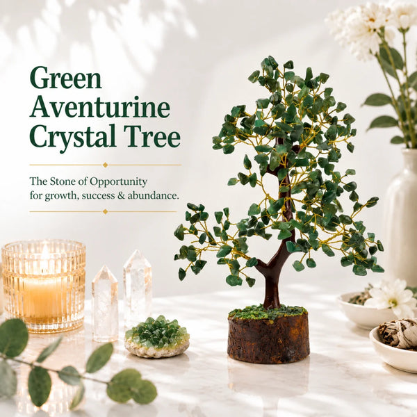 Green Aventurine Crystal Tree