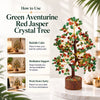 Green Aventurine Red Jasper Crystal Tree – alternate product view 5
