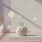 Green Jade Stone Happy Buddy