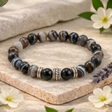 Natural Hakik Sulemani Bracelet For Protection - (8mm)