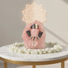 Handcrafted rose quartz Ganesh figurine by Calminds, view 4 of 6