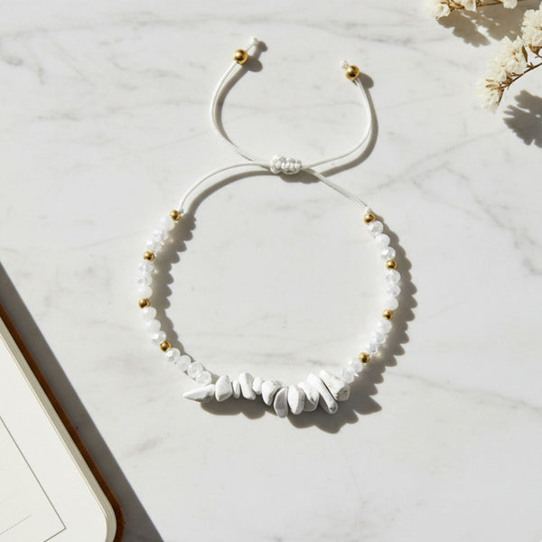 Howlite Thread Bracelet