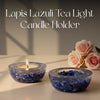 Lapis Lazuli Tea Light Candle Holder (Set of 2)