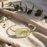 Lemon Quartz Rough Bracelet for Clarity & Confidence