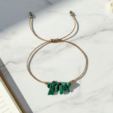 Malachite Thread Bracelet