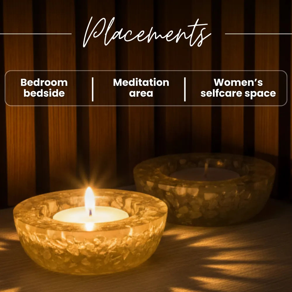 Decorative sphere with tree of life design on a white background