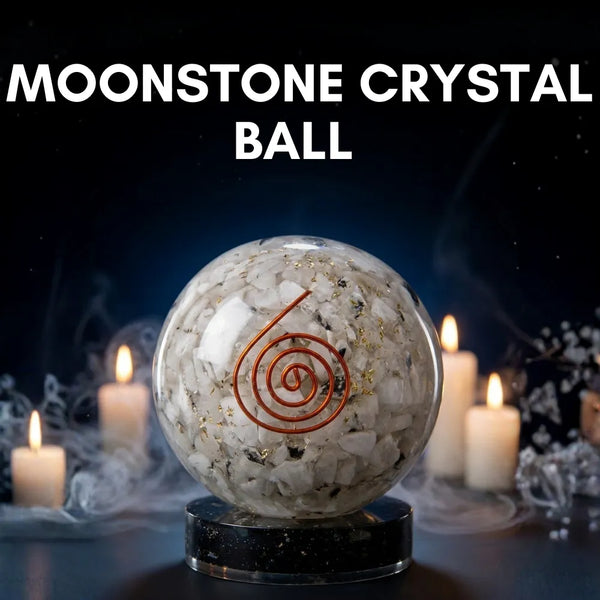 Moonstone Orgone Ball