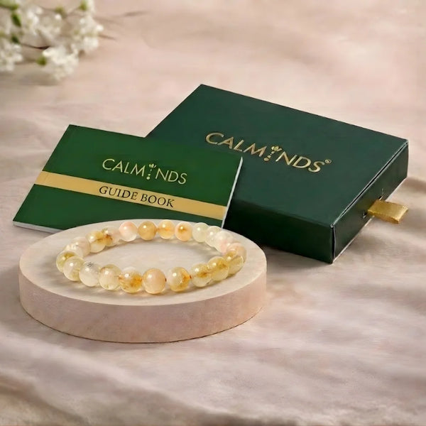 Natural Citrine Bracelet – Charm-Free