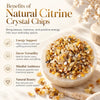 Citrine stone chips pack detail