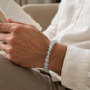 Opalite Crystal Bracelet worn on wrist, everyday styling