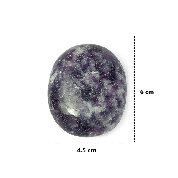 Lepidolite Palm Stone