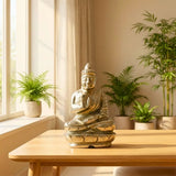 Certified Pyrite Buddha Idol | Wealth Magnet & Inner Peace