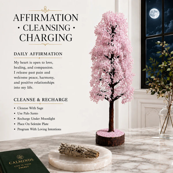 Rose Quartz Energy Tree (3 FT) | Love & Emotional Healing