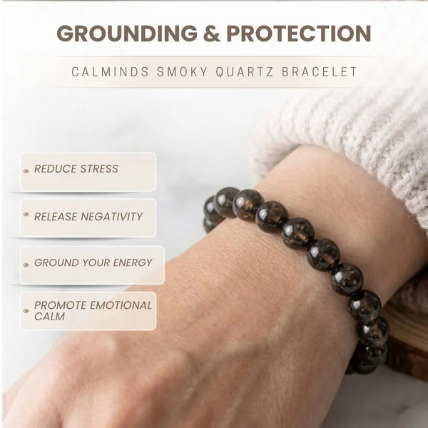 Smoky Quartz Crystal Bracelet