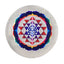 colorful sri yantra design on a white background