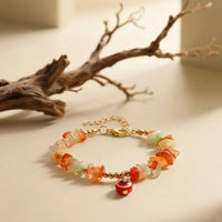 Sunset Evil Eye Chain Bracelet for Positivity & Protection