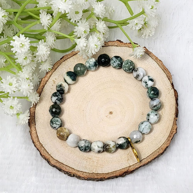 tree agate bracelet by calminds