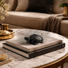 Luxury Black Onyx Turtle Sculpture | Protection Décor